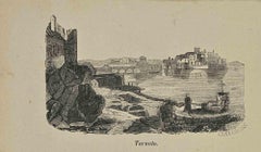 Antique Uses and Customs - Taranto - Lithograph - 1862