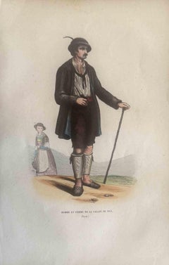 Utilisations et douanes - Tyrol - Lithographie - 1862