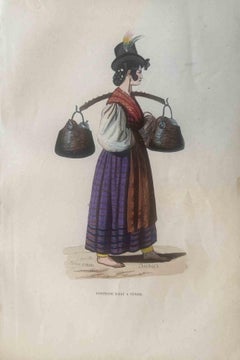 Utilisations et douanes vénitiennes - Lithographie - 1862