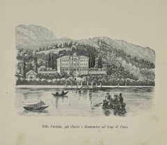 Bräuche und Sitten - Villa Carlotta, già Clerici e Sommariva...- Lithographie - 1862