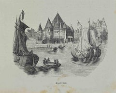 Antique Amsterdam - Lithograph - 1862