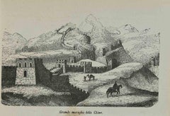 Grande Muraglia della China - Lithograph - 1862