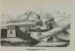 Grande Muraglia della China - Litografia - 1862