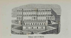 Royal Palace of Madrid - Lithograph - 1862