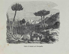Setubal Valley in Portugal - Lithograph - 1862