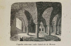 Sotteraneo-Kapelle in Messina-Kathedrale - Lithographie - 1862