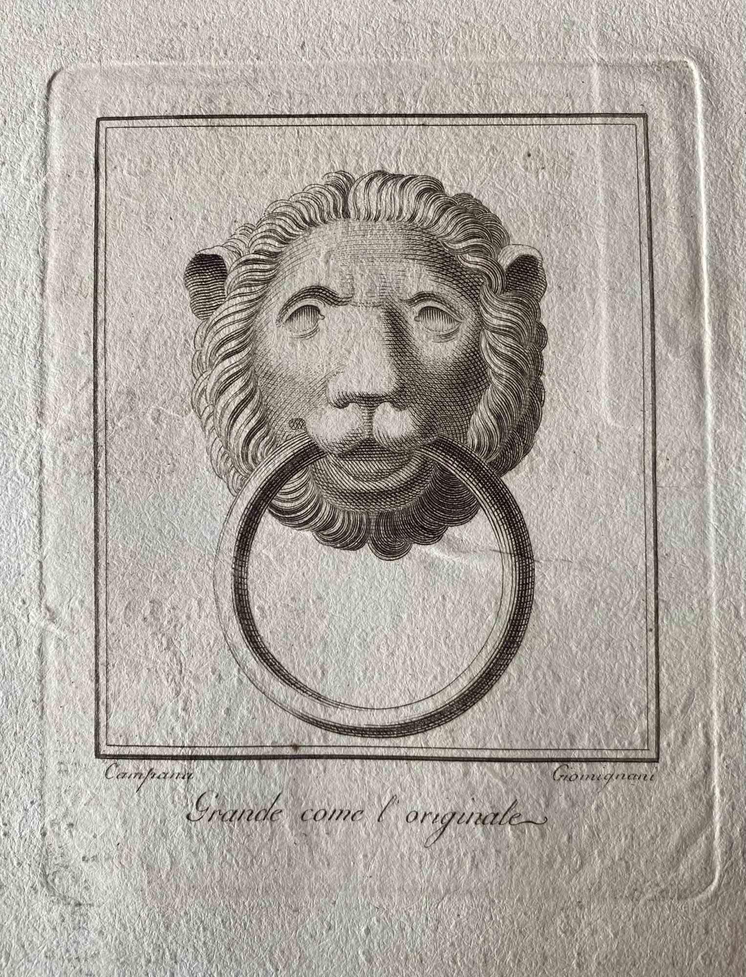 Various Old Masters Figurative Print – Tierfiguren – Original-Radierungen von verschiedenen alten Meistern – 1750er Jahre