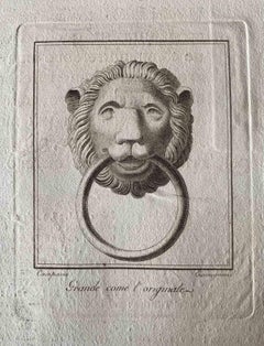 Animal Figures - Original Etching by Various Old Masters - 1750s