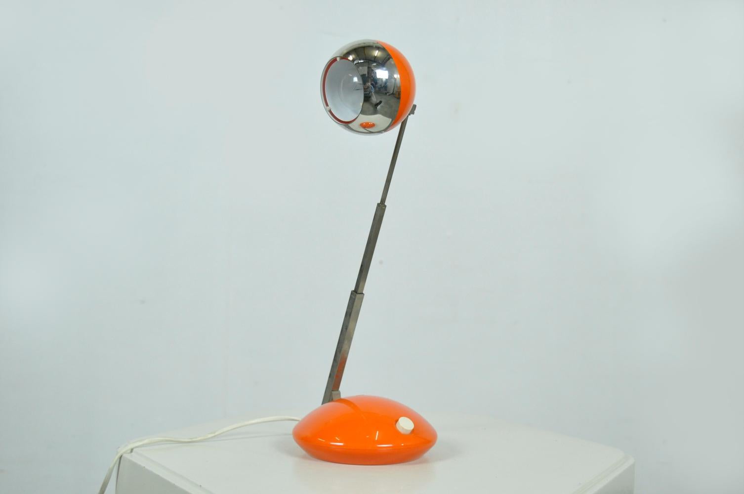 Various telescopic table lamps by Koch Creations Lynbrook NYC for Eichhoff Werke In Excellent Condition For Sale In Deventer, NL