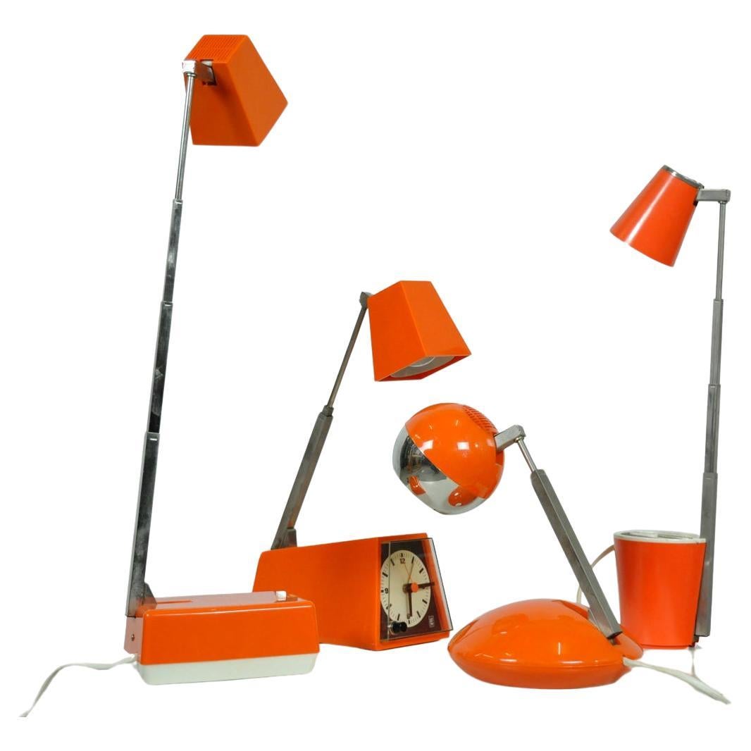 Various telescopic table lamps by Koch Creations Lynbrook NYC for Eichhoff Werke For Sale
