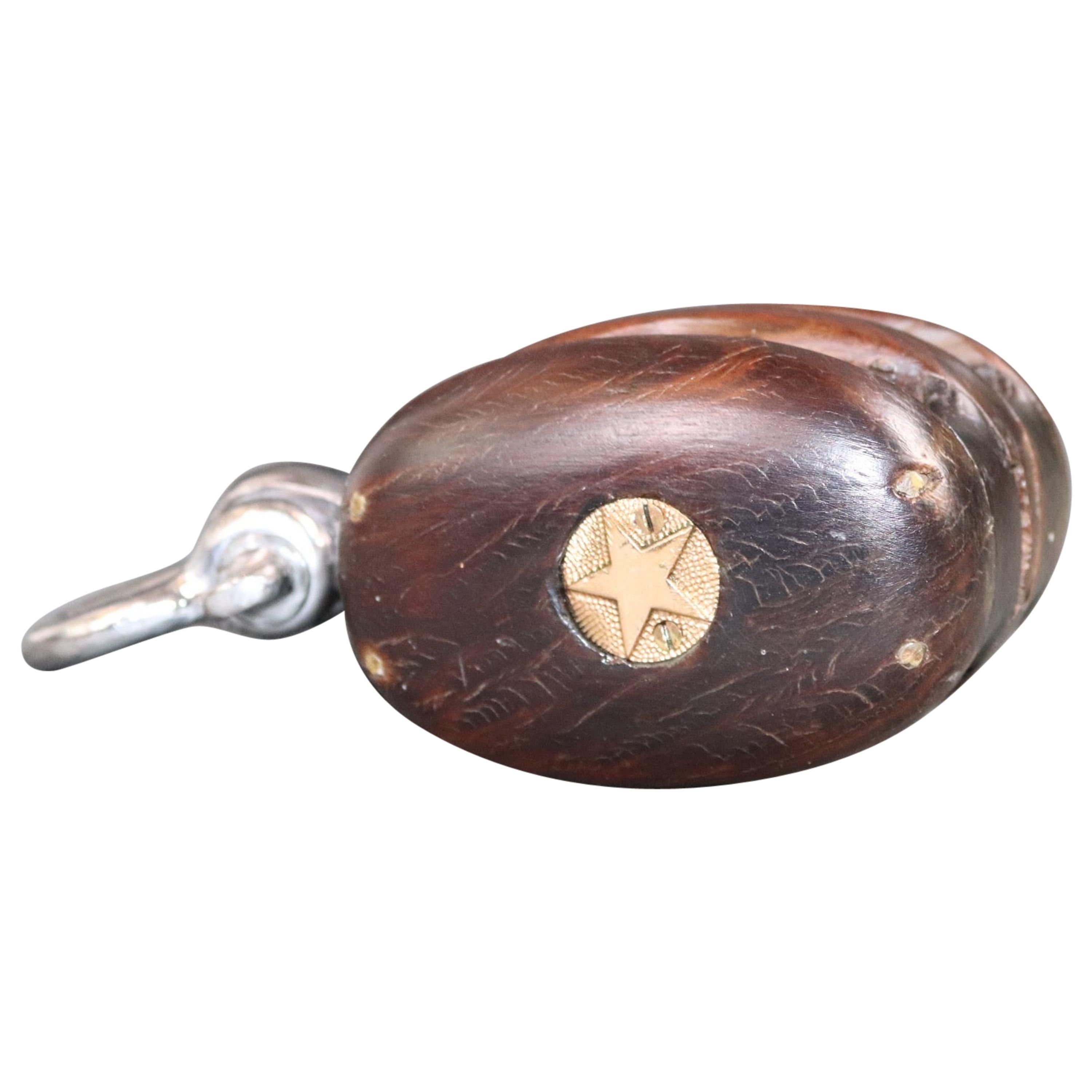 Varnished Ship Pulley with Varnish Finish
