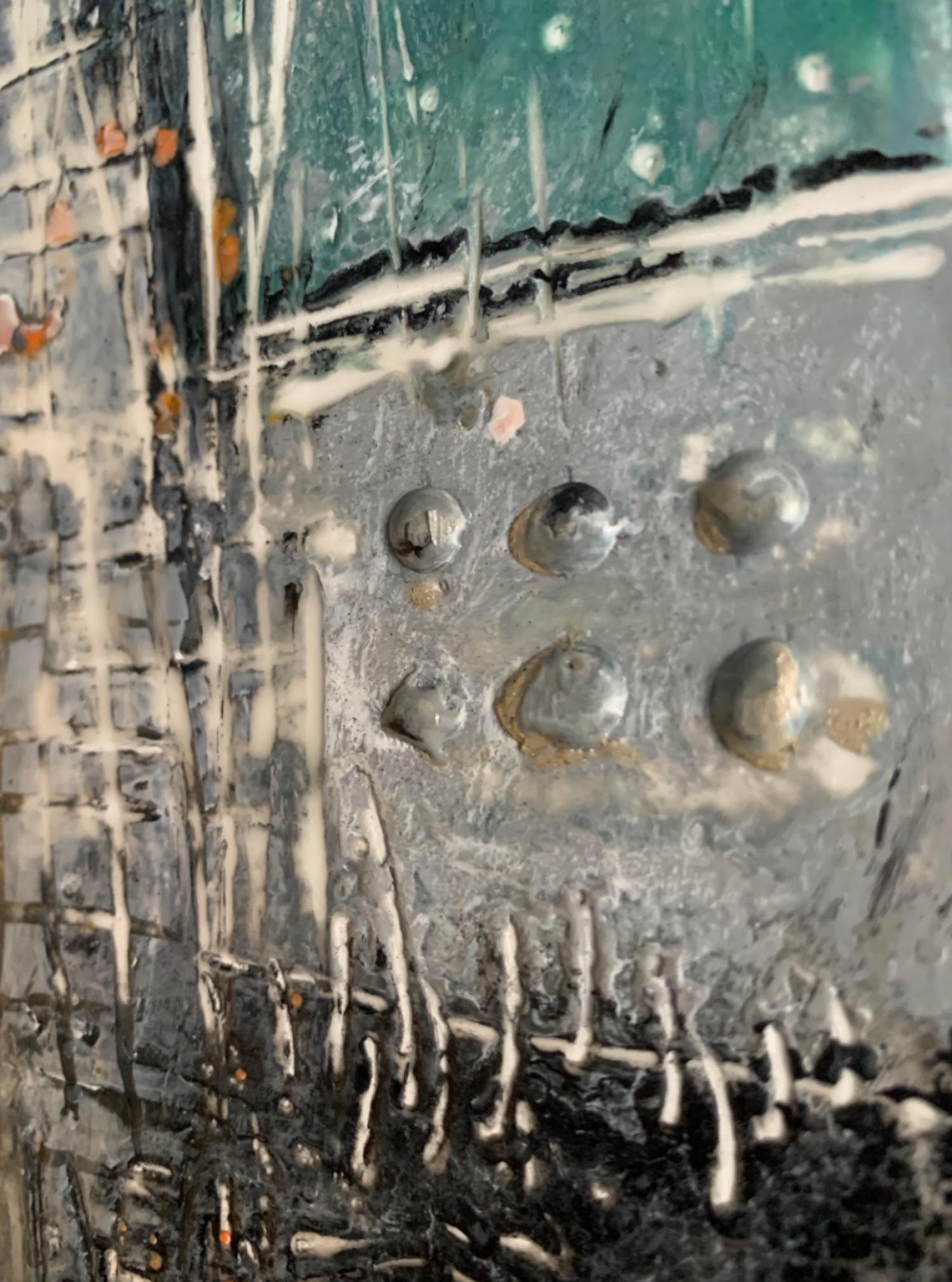 Artist: Varouján Hovakimyan
Title: A New Day
Medium: Wax Oil on Wood Panel
Year: 2019
Style: Contemporary Art Encaustic
Dimensions: 14
