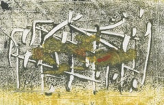 A Very Old Song Abstract Contemporary art Original Painting