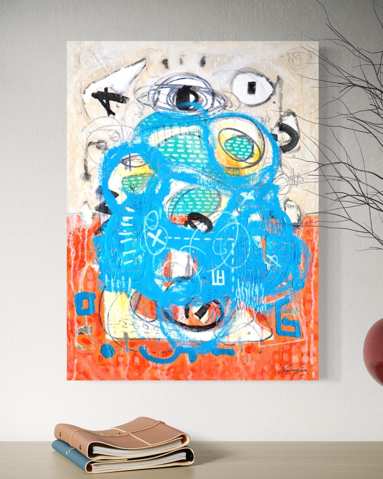 Artist: Varouján Hovakimyan
Title: Around the Corner
Medium: Acrylic on Canvas
Year: 2024
Style: Contemporary Art
Dimensions: 24