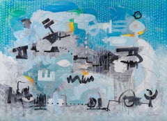 Blue Skies Abstract Contemporary art