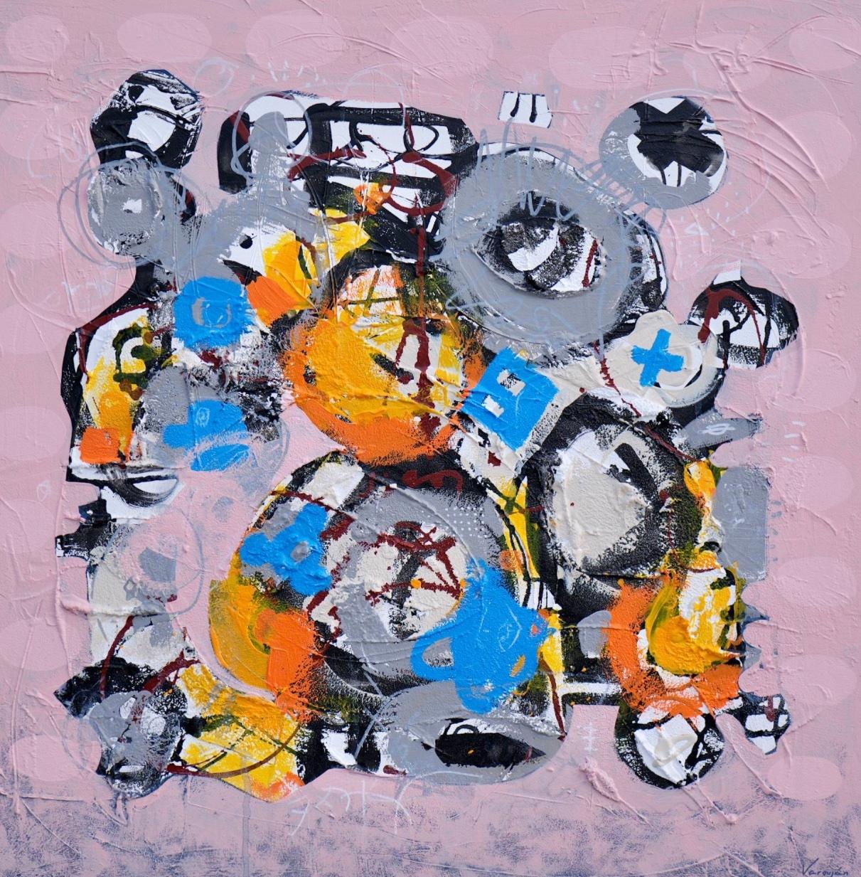 Ändern Abstrakt Contemporary art Originalgemälde, hängefertig