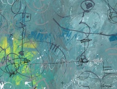 Circostanze II Astratto Arte contemporanea Pittura originale