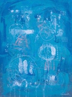 Inference Abstract Contemporary art Original Painting, Ready to Hang