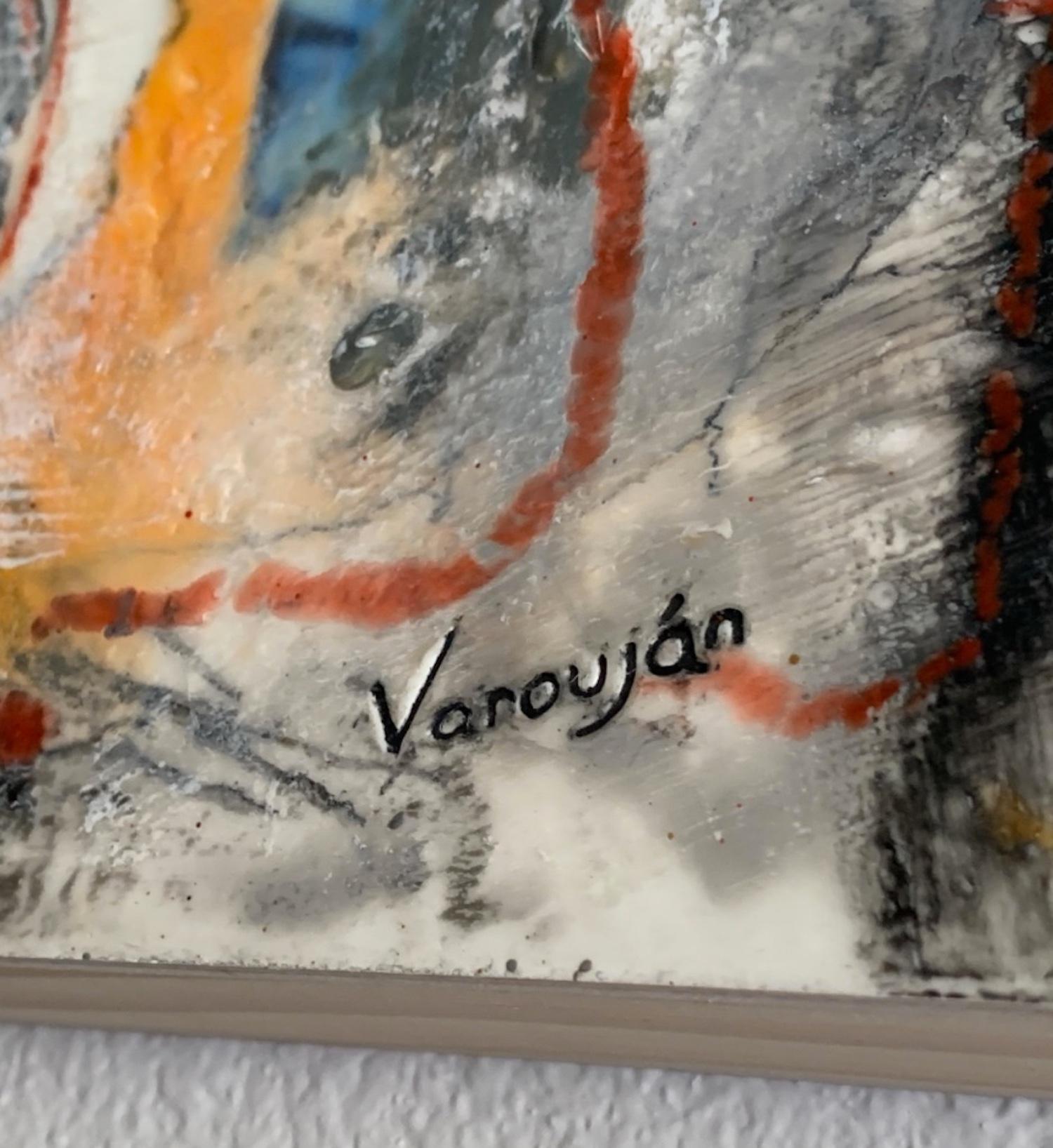 Memories, Abstrakt Zeitgenössische Kunst Originalgemälde, hängefertig (Impressionismus), Painting, von Varoujan Hovakimyan