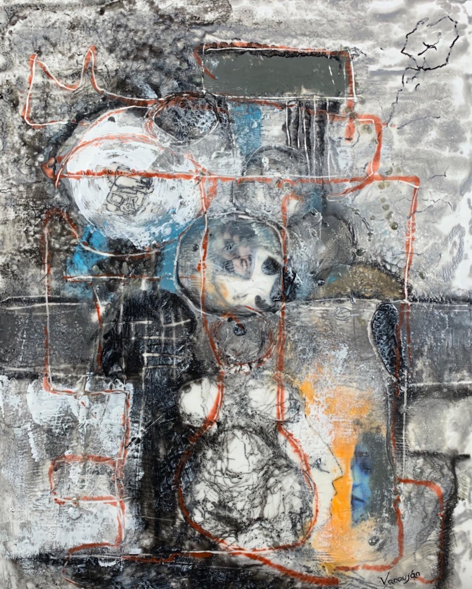 Memories, Abstract Contemporary art Original Painting, Ready to Hang