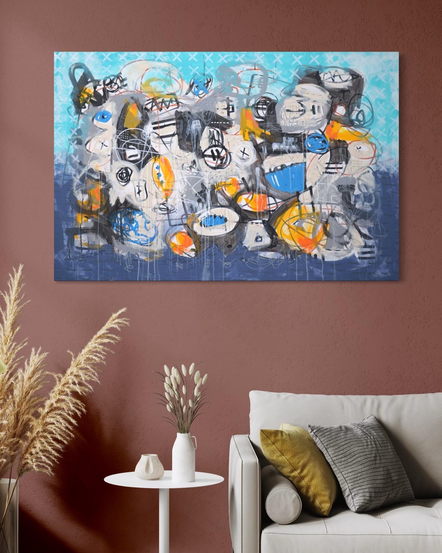 Artist: Varouján Hovakimyan
Title: Possibilities No. 2
Medium: Acrylic on Canvas
Year: 2024
Style: Contemporary Art
Dimensions: 40