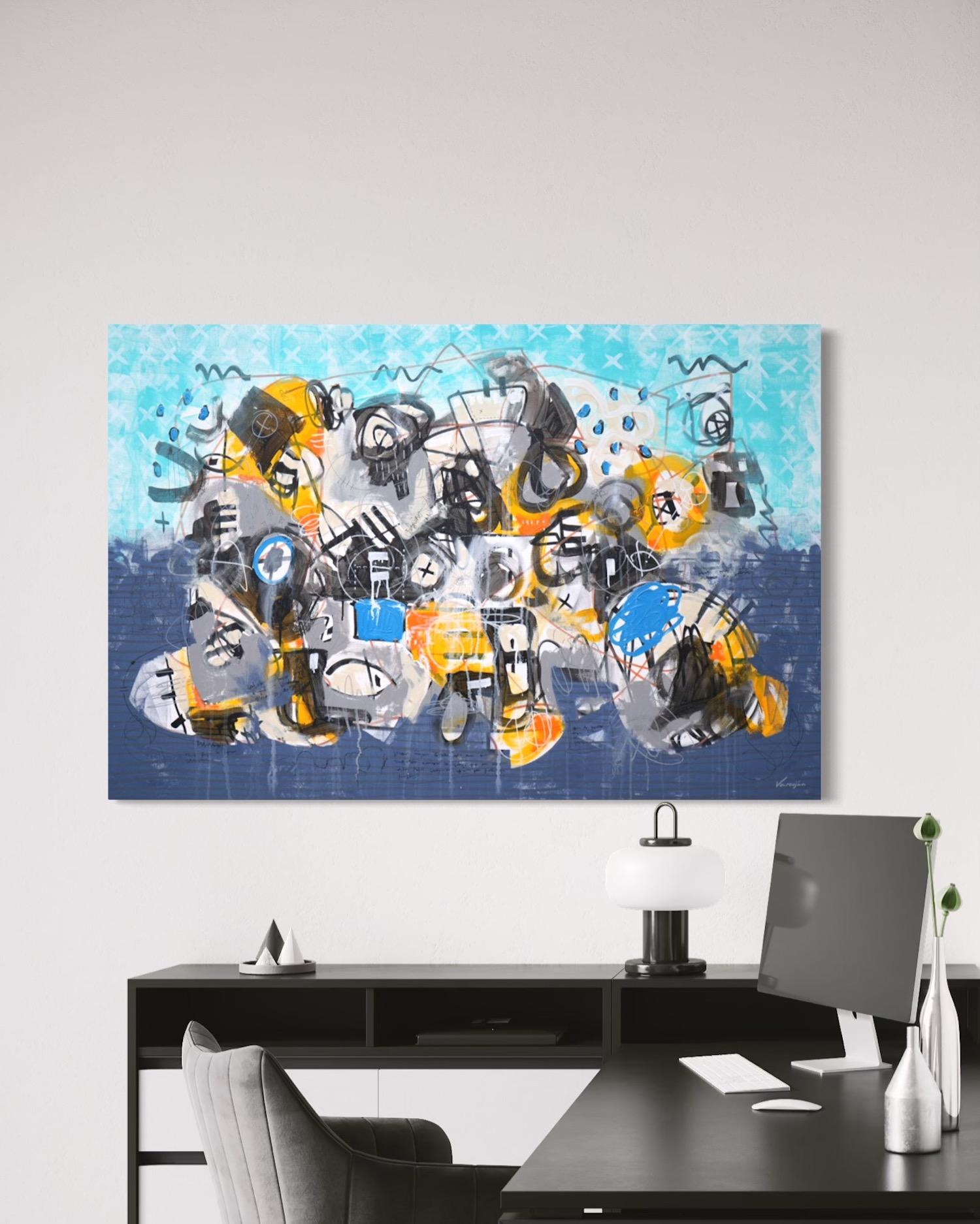 Künstler: Varouján Hovakimyan
Titel: Möglichkeiten Nr. 1
Medium: Acryl auf Leinwand
Jahr: 2024
Stil: Zeitgenössische Kunst
Abmessungen: 40