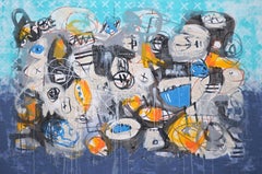 Possibilities No. 2 Astratto Arte contemporanea Pittura originale, pronta da appendere