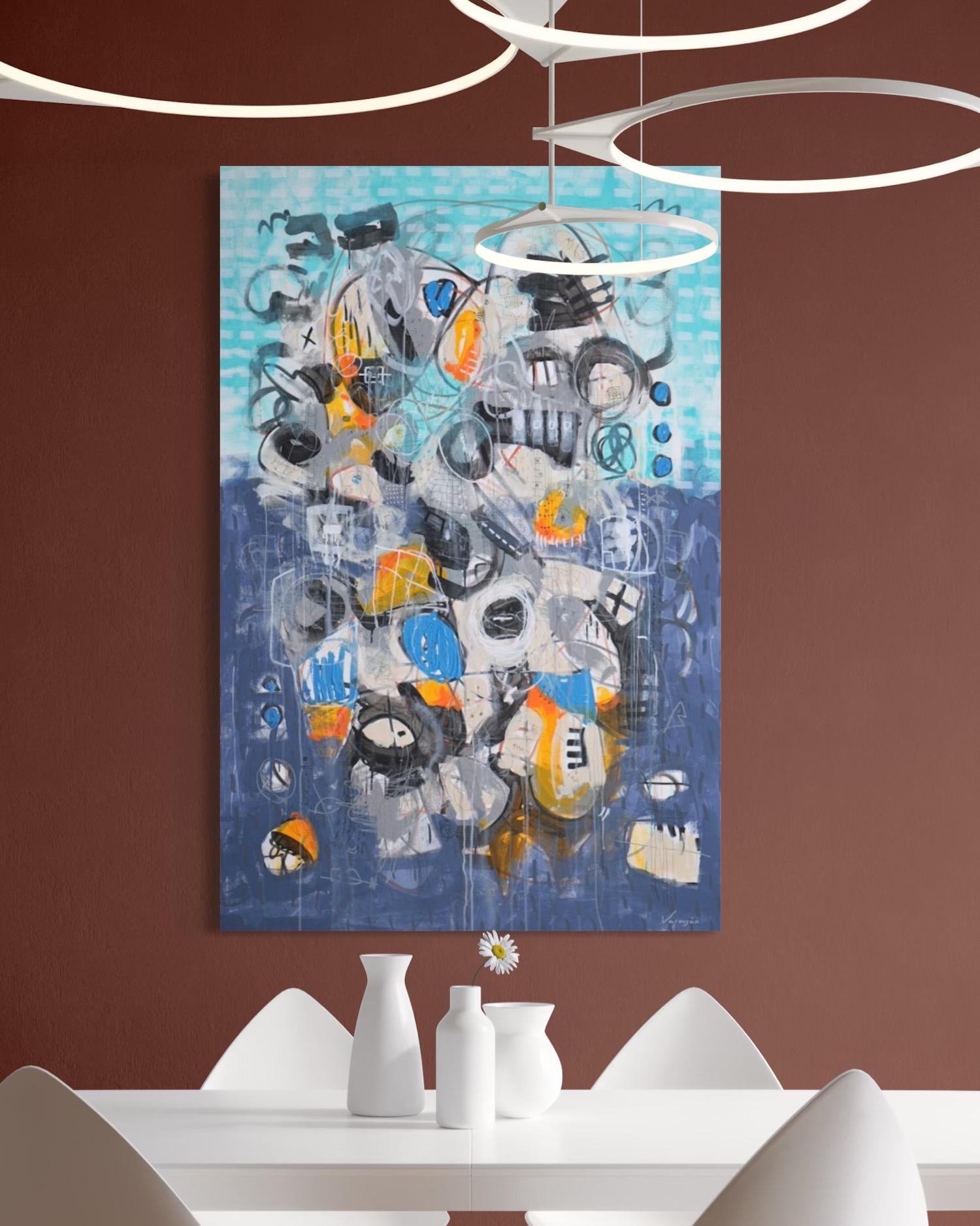 Artist: Varouján Hovakimyan
Title: Possibilities No. 3
Medium: Acrylic on Canvas
Year: 2024
Style: Contemporary Art
Dimensions: 60