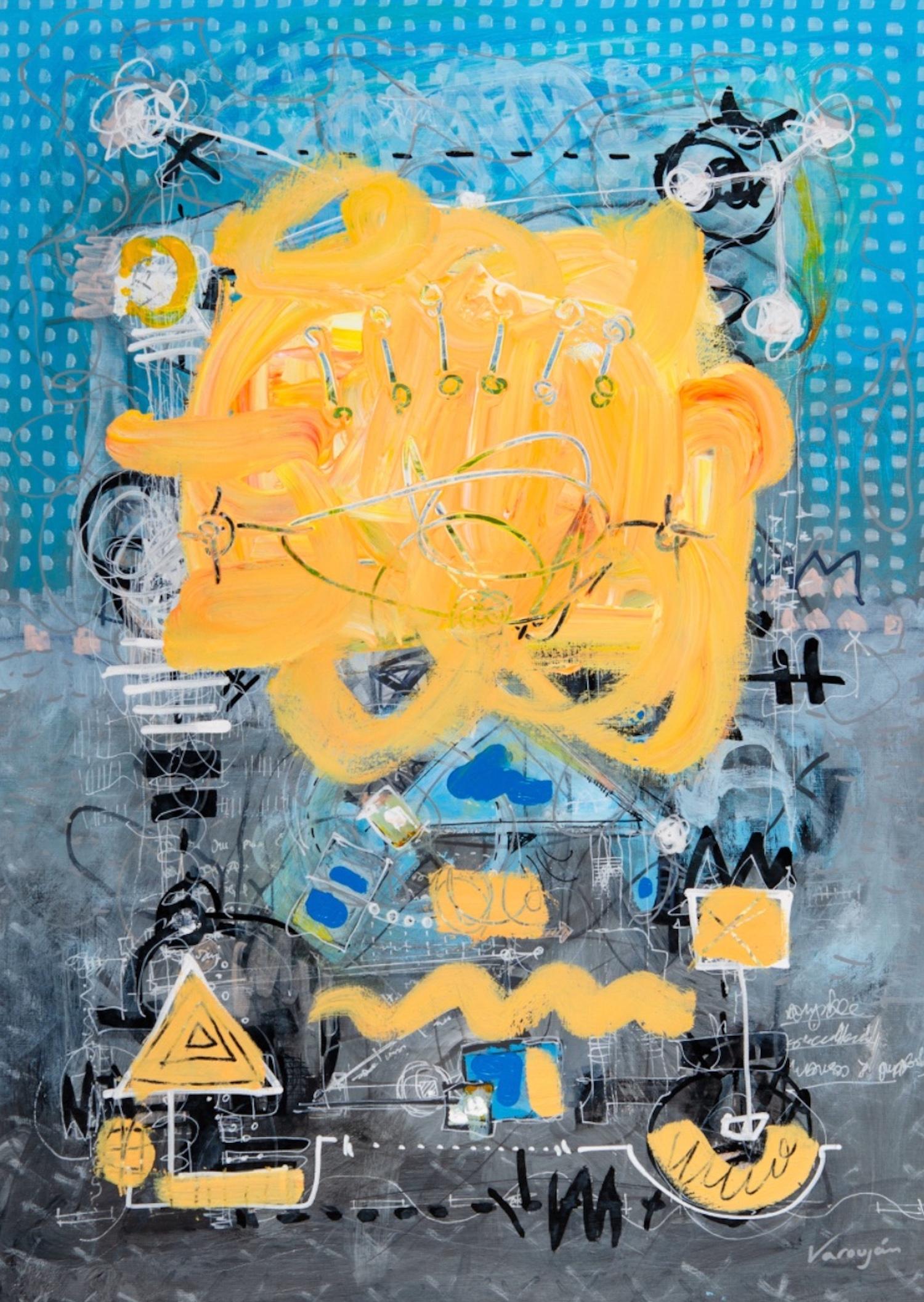 Theory Abstract Contemporary art Original Painting