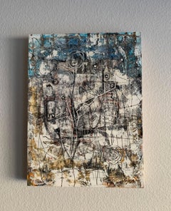 Winter, Abstract Contemporary art Original Painting, Ready to Hang