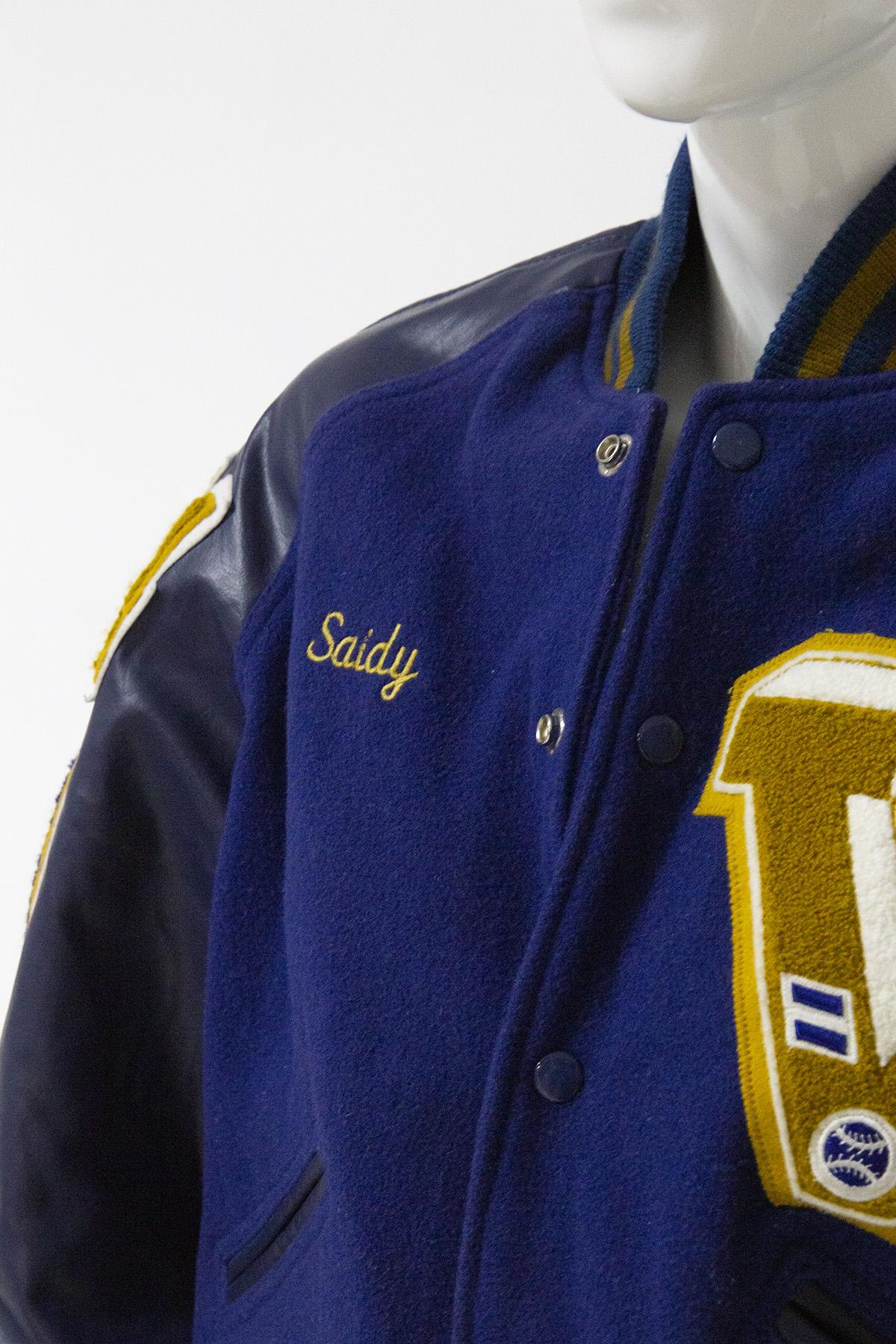 Varsity blue and yellow jacket College For Sale at 1stDibs