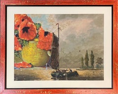 Used Poppies & A Boat