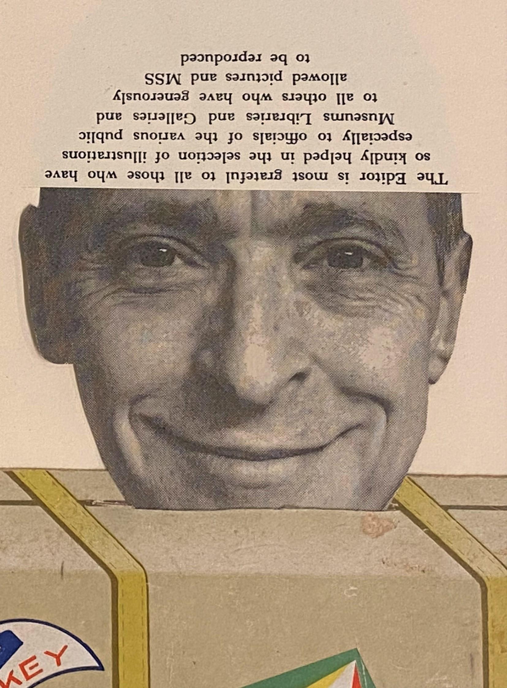 Un beau collage expressionniste abstrait de l'artiste américain Varujan Boghosian (1926-2020). Boghosian est né à New Britain, dans le Connecticut. Après avoir servi dans la marine américaine, il a fréquenté le Central Connecticut Teachers College