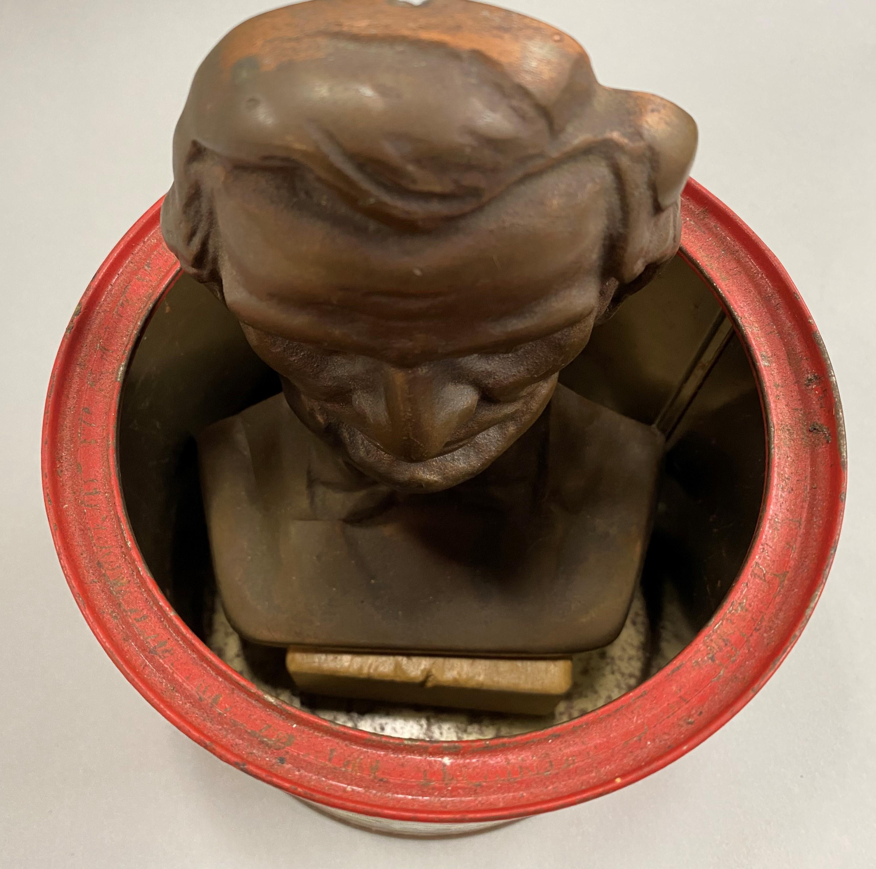 Union Leader - Brown Abstract Sculpture by Varujan Boghosian