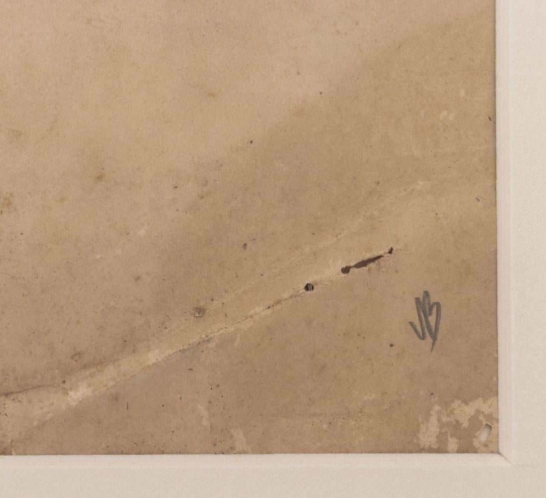 Untitled (Castle) Paper Collage For Sale 1