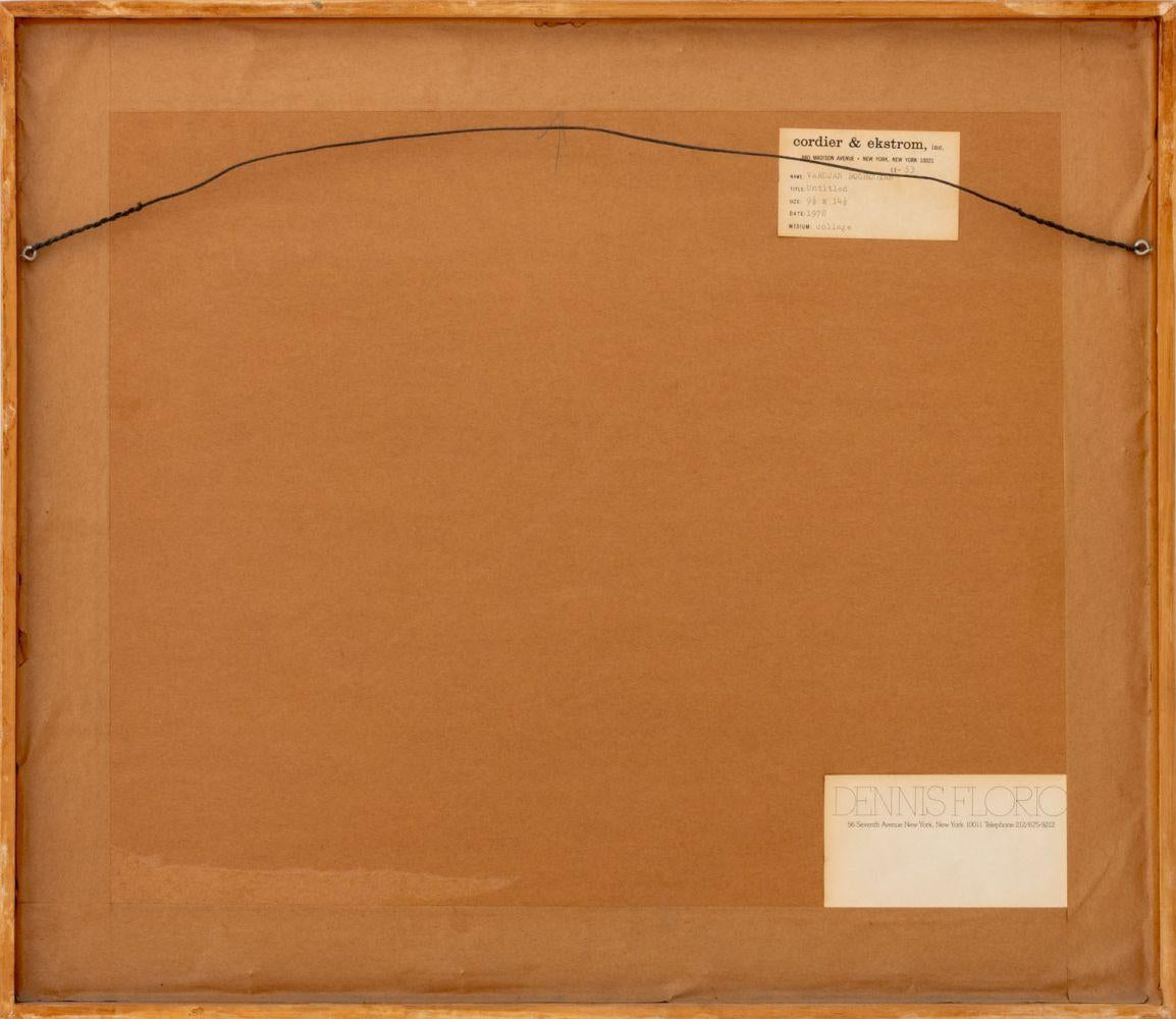 Untitled (Castle) Paper Collage For Sale 2