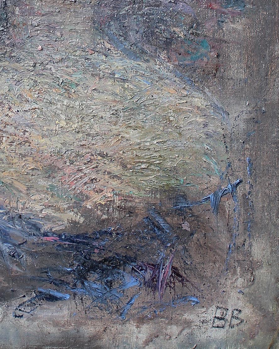 Galina - 21st Century Contemporary Female Beauty Expressionist Oil Painting For Sale 1
