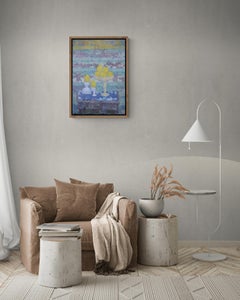 Still Life With Lemons - 21st Century Contemporary Impasto Oil Painting