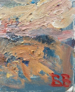 Three Jars and a Brush - 21st Century Contemporay Still Life Oil Painting