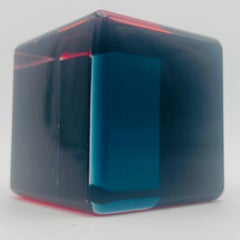 Vasa Velizar Mihich Cube Signed