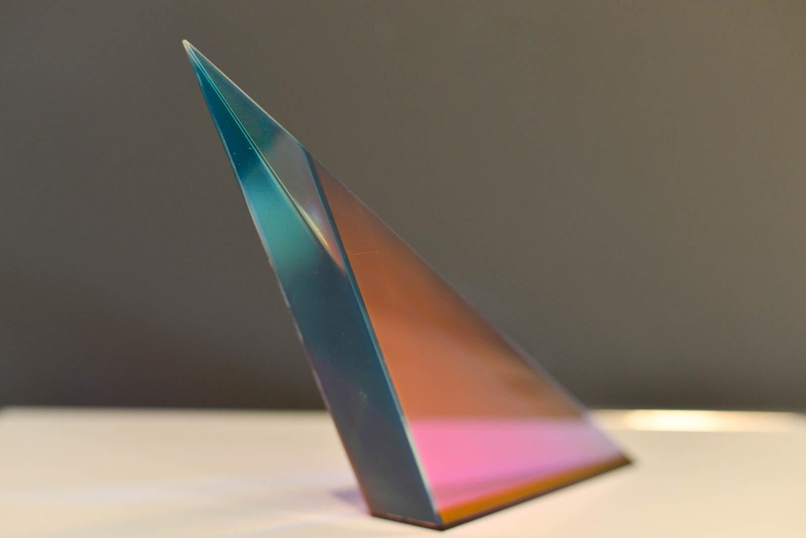 American Vasa Velizar Mihich Lucite Triangle, 2012