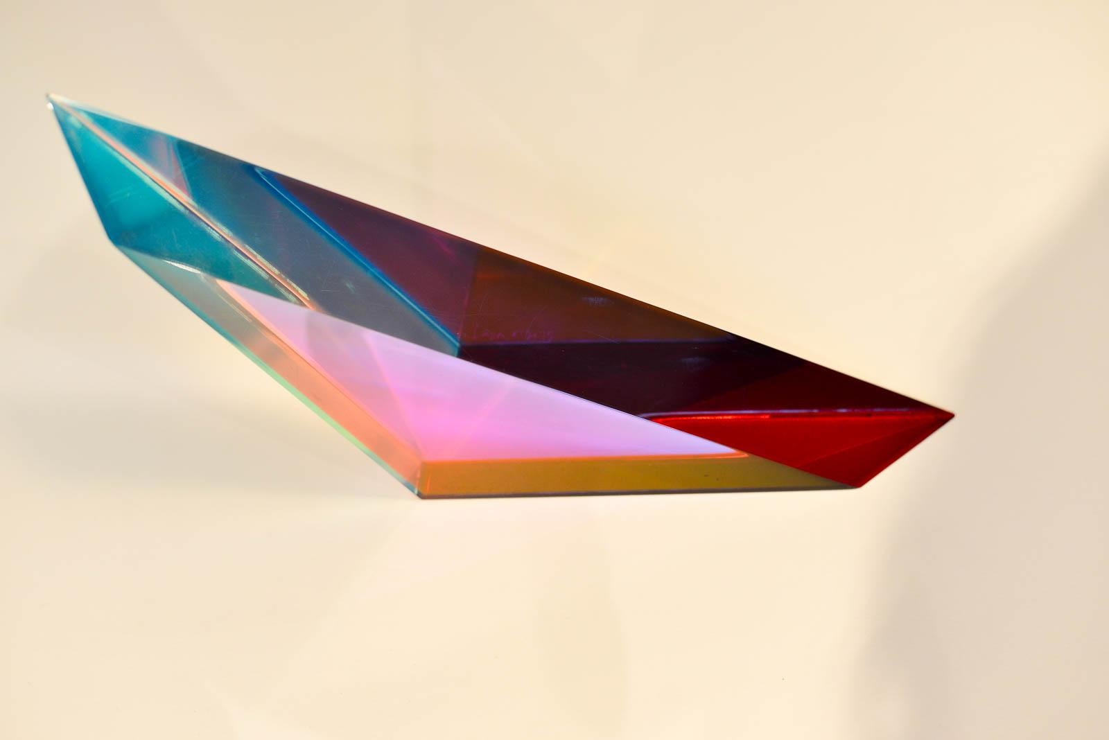 Vasa Velizar Mihich Lucite Triangle, 2012 2