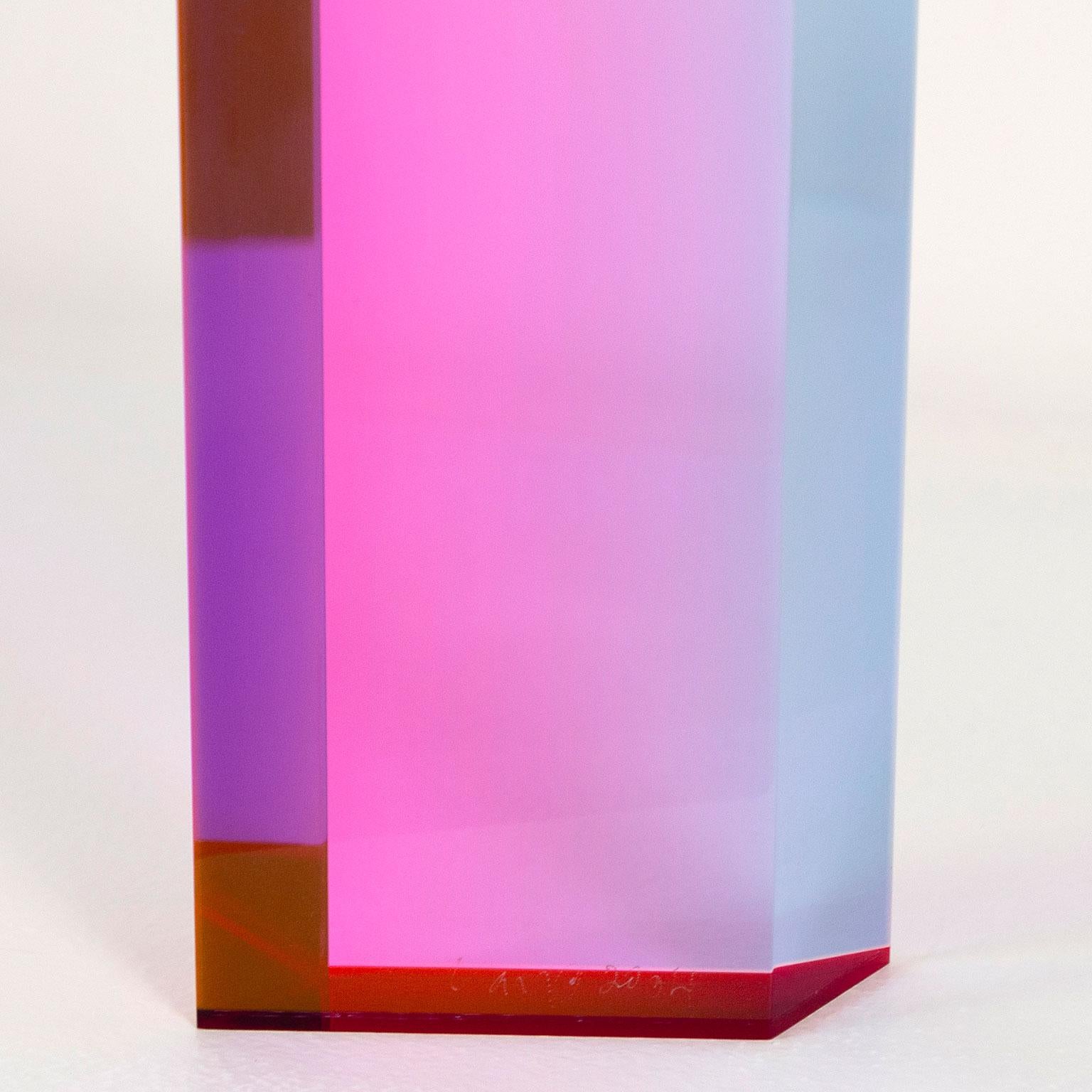 Pink Brick House - Contemporary Sculpture by Vasa Velizar Mihich