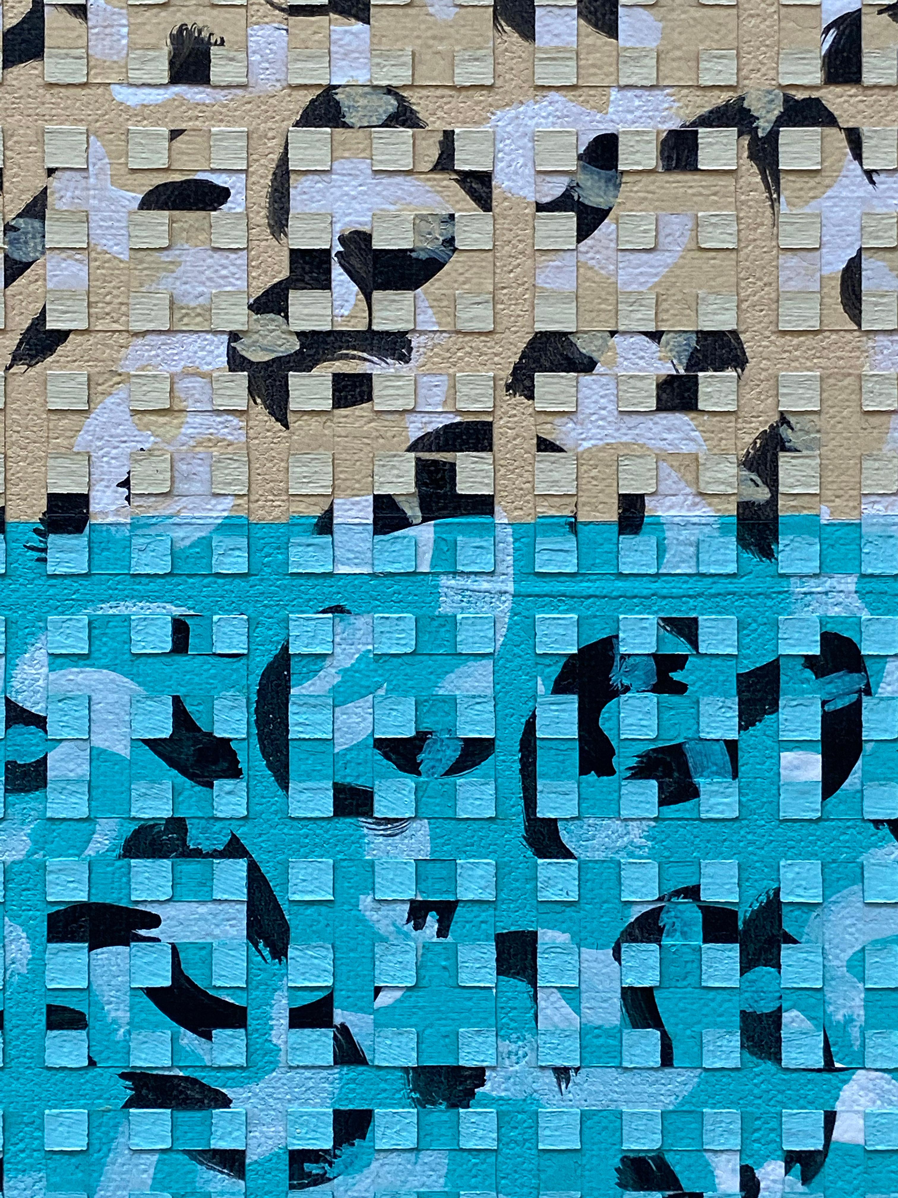 Une belle occasion de posséder une peinture de Vasa Mihich.  Ces œuvres sont tournées vers l'avenir car elles sont basées sur des programmes générés par ordinateur et mettent l'accent sur l'esthétique.  MEAN souhaitait associer des couleurs, des