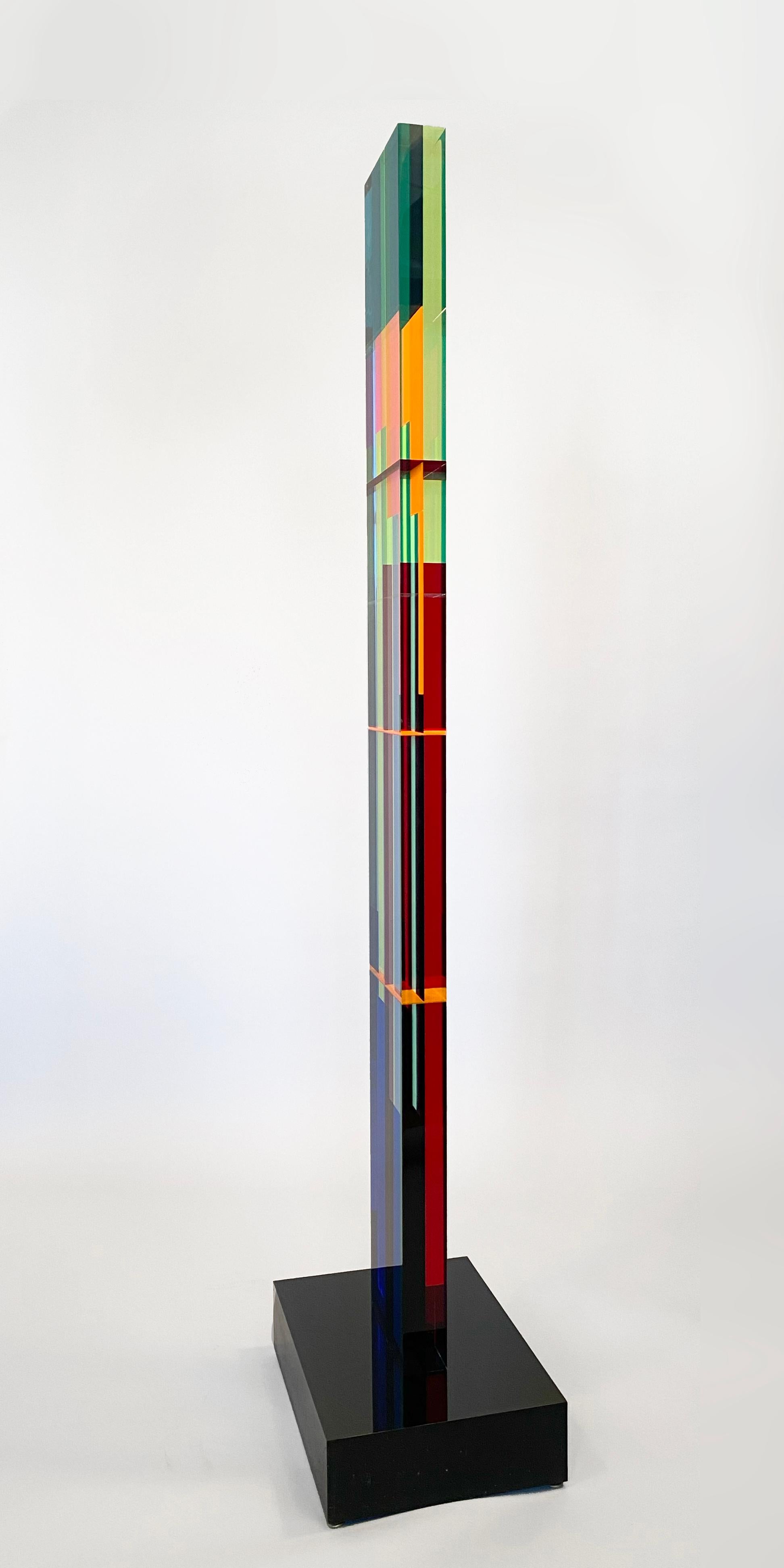 Tower #1342 - Sculpture by Vasa Velizar Mihich