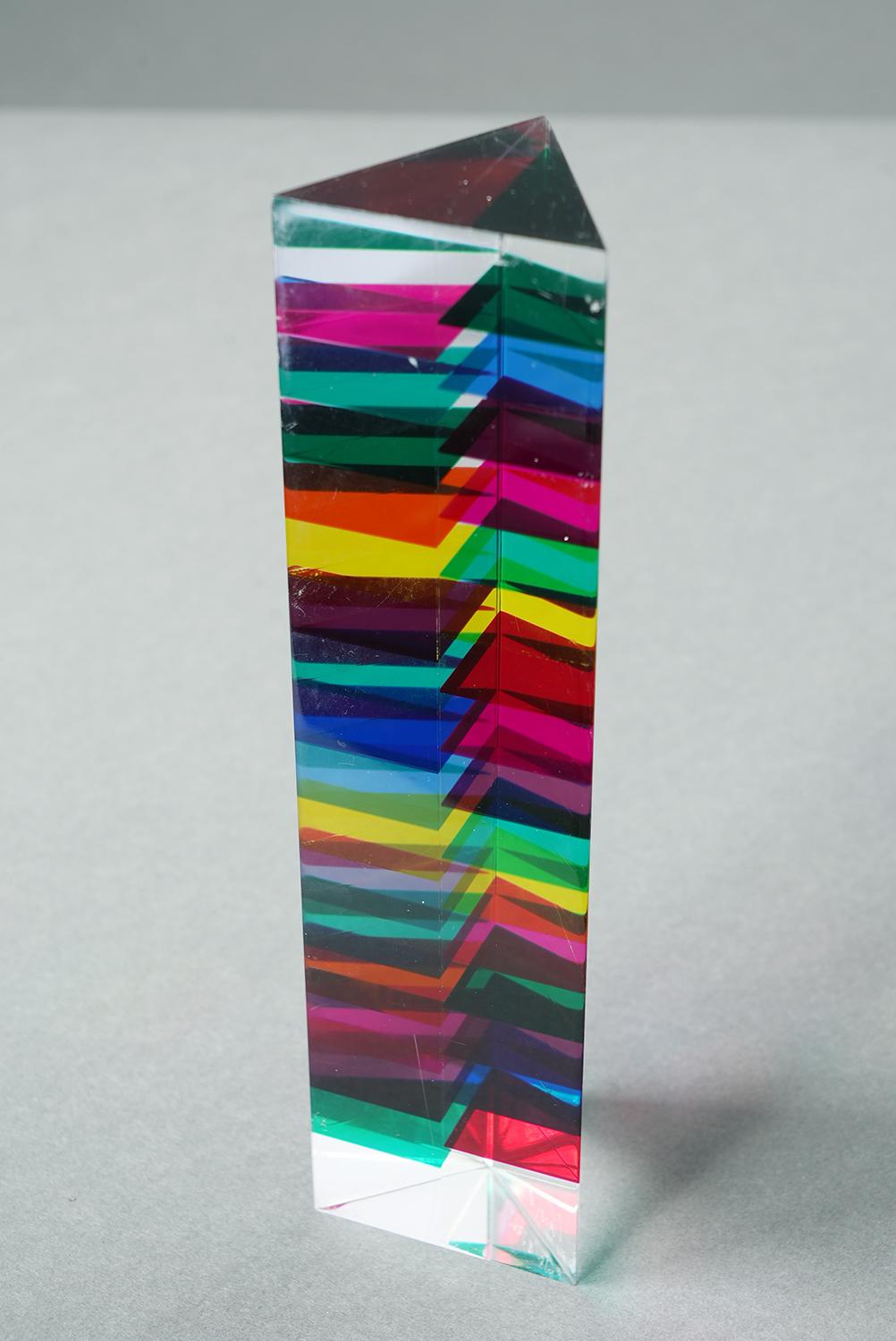 Triangular color Column For Sale 2