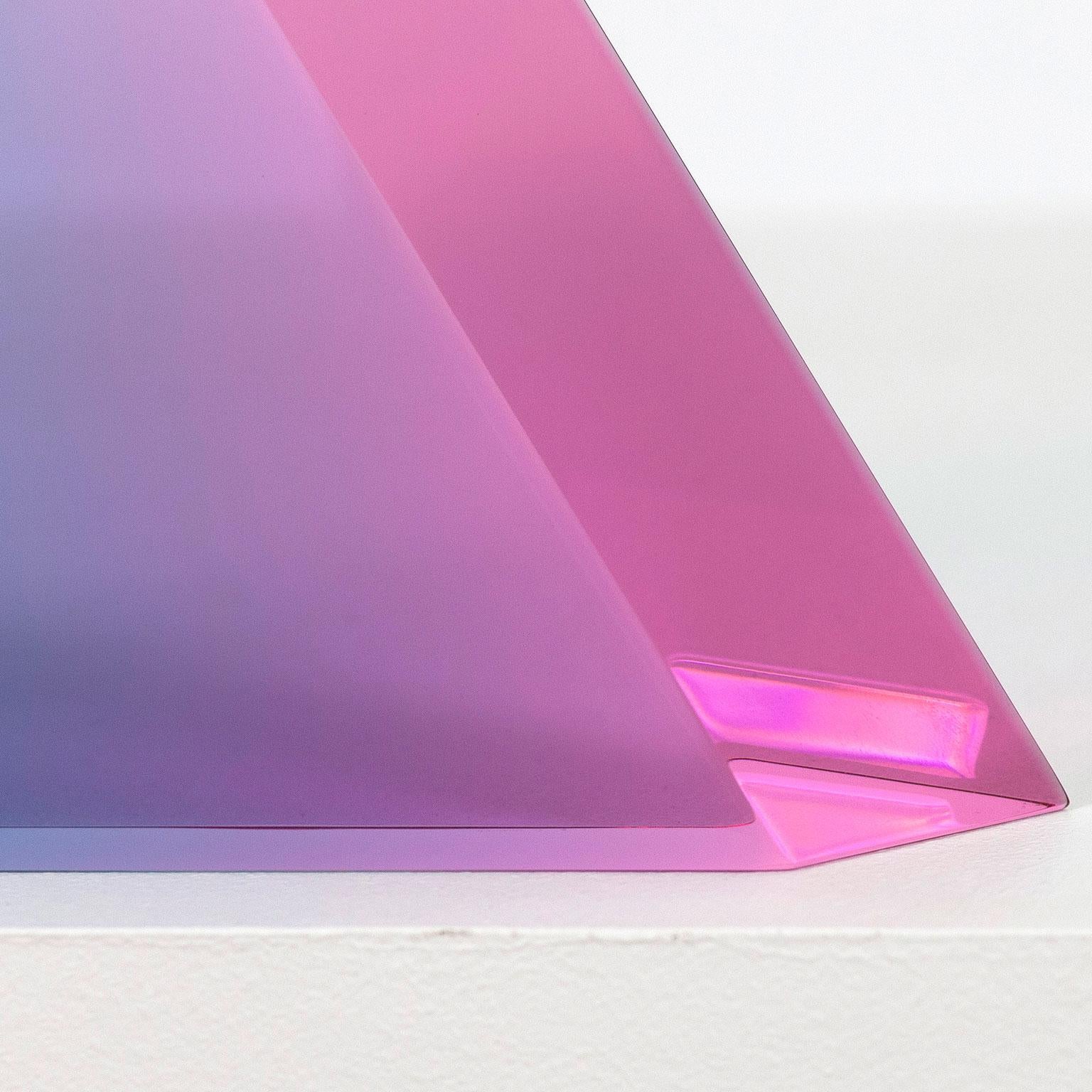 Vasa Mihich (b. 1933) has been using colored acrylic to create exceptional sculpture since 1967.

Vasa was a Senior Professor of Design at the University of California, Los Angeles (UCLA) where he taught color theory for many years. Now retired as a
