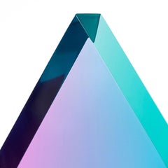 Vasa Mihich "Blue Raspberry Triangle "