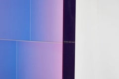 Vasa Monumental Block Purple & Pink 1987 65” Acrylic Sculpture with Stand