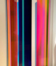 Vasa Velizar Mihich: Conjunto de 4 grandes esculturas prismáticas